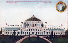 1909 Alaska Yukon Pacific Exposition United States Government Building Postcard picture
