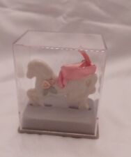CAROUSEL HORSE ORNAMENT 1928 JEWELRY CO PORCELAIN picture