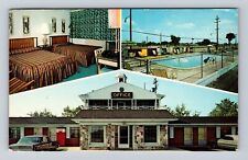 Detroit MI-Michigan, City Motel, Advertisement, Antique, Vintage c1979 Postcard picture