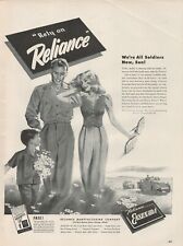1942 Reliance Manufacturing Company We're All Soldiers Now Son  Vtg Print Ad L24 picture