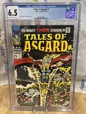 Marvel Tales of Asgard 1 CGC 6.5  1968 Thor Jack Kirby Comic New Slab picture