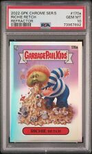 [PSA 10] Richie Retch Refractor #170a 2022 Topps GPK Chrome Series 5 picture