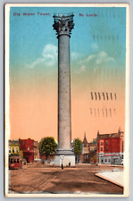 Old Water Tower St. Louis Missouri Antique Postcard c.1915 picture