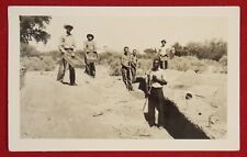 Rare Archaeology Dig Real Photo Postcard 1930 Defender Unposted Nice picture