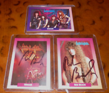 Lot of 3 Reb Beach signed autographed signed cards guitarist Winger Whitesnake picture