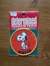 Unopened 1971 Snoopy Patch - Smile picture