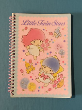 1988 Vintage Sanrio Little Twin Stars Notebook Notepad Paper Kiki Lala 1980s 80s picture