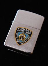 Vintage Zippo 1991 City of New York Correction Department Oil Lighter Unfired picture