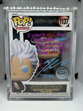 Kanji Tang Signed Gojo Hollow Purple Funko Pop With Popshield Armor picture