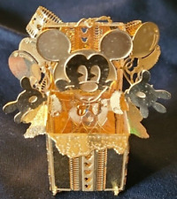 Danbury Mint - Disney Gold Christmas Ornament -  