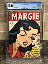 Margie #36 (CGC 5.0) Rare Stan Lee Panel (Early comic cameo) Golden Age Timely picture