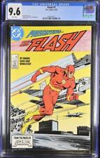 Flash 1 - Mike Baron Story 1987 - New Teen Titans Appearance - CGC Graded 9.6 picture