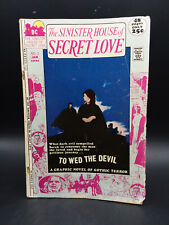 DC Comics 1972, The Sinister House of Secret Love #2, GD, reading copy picture
