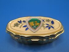 VINTAGE PURSE ASTRAY FLIP-TOP DECORATIVE LID WITH MISSOURI MEDALLION picture