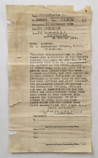 VERY RARE  US NAVY COMMENDATION FOR 1st AIRSHIP TO CROSS UNITED STATES in 1924 picture