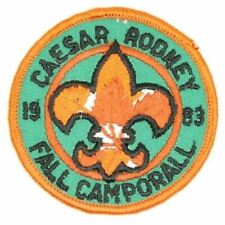 1983 Fall Camporall Caesar Rodney District Del-Mar-Va Council Patch Scouts BSA picture