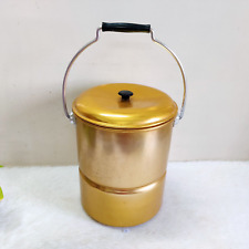 1962 Vintage Aluminum Multi Compartment Canister With Spoon Rare Collectible M11 picture
