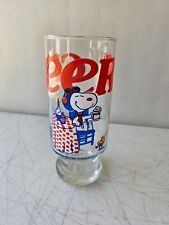 Lot of 3 vintage Snoopy Charlie Brown Peanuts Drinking Glasses - Cheers -1965 picture