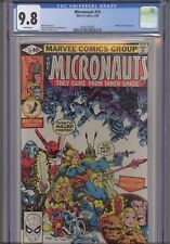 Micronauts #15 CGC 9.8 1980 Marvel Comics Bill Mantlo Story Fantastic Four App picture