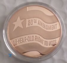 26th Amendment Gives 18 Year Olds the Right to Vote 1971 Bronze Medal picture