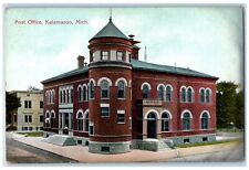 c1910 Post Office Building Kalamazoo Michigan MI Unposted Antique Postcard picture