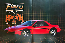 1984 Vintage Pontiac Fiero original color ad A026 picture