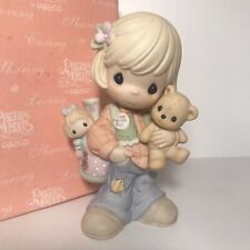 Precious Moments - A Beary Loving Collector #823953 With Box picture