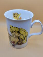 Vintage 1992 Roy Kirkham Teddy Bear Coffee Mug- Made in England Fine Bone China  picture
