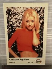 2019 Andra Filmserier #20 Christina Aguilera Premium ROCKSHOT Serie Y VERY RARE picture