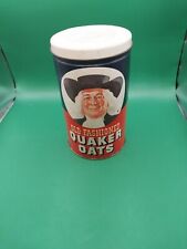 Vintage 1982 Old Fashioned Quaker Oats Limited Edition Collectible Can Tin picture