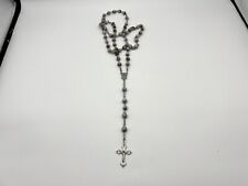 Vintage Catholic Italian Beaded Rosary 30” picture