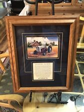 American Memory Prints Ford Golden Jubilee-NAA 1953-1954 Matted Framed & Glass picture