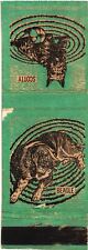 Beagle Scotty Adorable Dogs Vintage Matchbook Cover picture