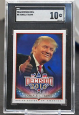 2016 Decision 2016 Donald Trump #6 SGC 10 | Donald Trump Trading Card picture