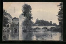 CPA Romorantin, Le Moulin de la Ville, Le Pont et le Déversoir 1908  picture