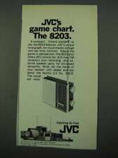 1969 JVC 8203 Radio Ad - Game Chart picture