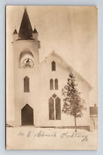 1908 RPPC Episcopal Church Pulteney NY Poss Grace Community Fellowship Postcard picture