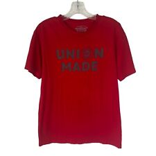 Pittsburgh Brewing Union Made Iron City Beer 61 Tshirt Red Crew Neck Size Medium picture