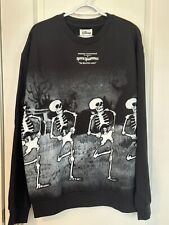 Disney Parks Skeleton Dance Silly Symphony pullover fleece sweatshirt XL NWOT picture
