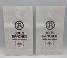 RARE 2 Vintage JOLLY RANCHER Candy Factory Bags Colorado Ephemera Advertising picture