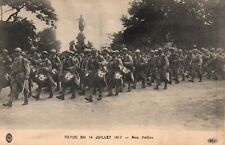 CPA Militaria - Review of 14 July 1917 - Nos hairus picture