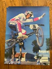 Mongoose Travis Chipres BMX Freestyle Factory Team 1980's Poster double-sided picture