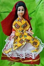 VINTAGE Spanish Lady With Mantilla Doll, 8