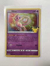 Pokémon Celebrations Mew 011/025 Holo Rare Card Near Mint/Mint picture