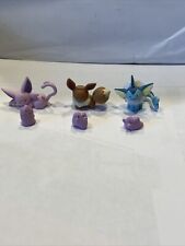 Pokemon Center Figure Collection Transform Ditto set of 3 Eevee Espeon Vaporeon picture