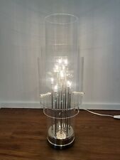 IKEA Stöllet Stollet RARE Lucite Table Lamp Modern Design 20” Vintage picture