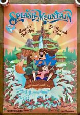 HUGE ATTRACTION POSTER 36x54 Splash Mountain Disney World Song of the South SOTS picture