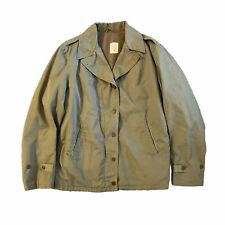 Vintage WW2 Women's USMC M41 Field Jacket Marine Corps M-1941 WWII 40s Named 16 picture