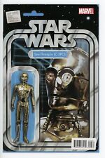 STAR WARS #5 NEAR MINT 2015 CHRISTOPHER C-3PO ACTION FIGURE VARIANT MARVEL b-135 picture