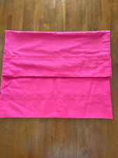 Pillowcases 2 Vintage Wamsutta Solid Pink Standard/Queen Cotton/Poly Blend picture